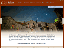 Tablet Screenshot of calsoldat.com